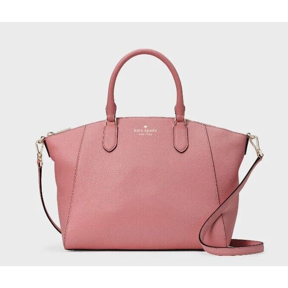 kate spade Handbags - New Kate Spade Parker Pebbled Leather Satchel Masons Brick